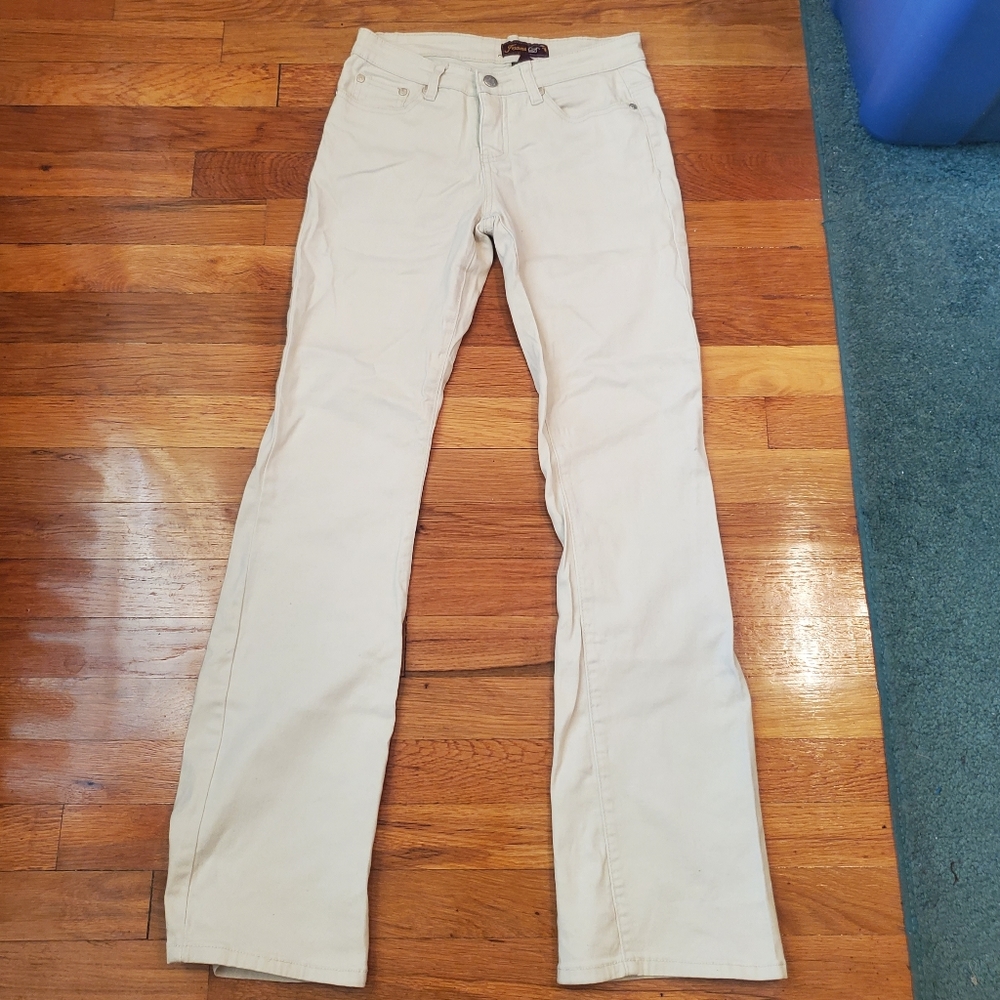 Womens Khaki Tan Colored Jeans